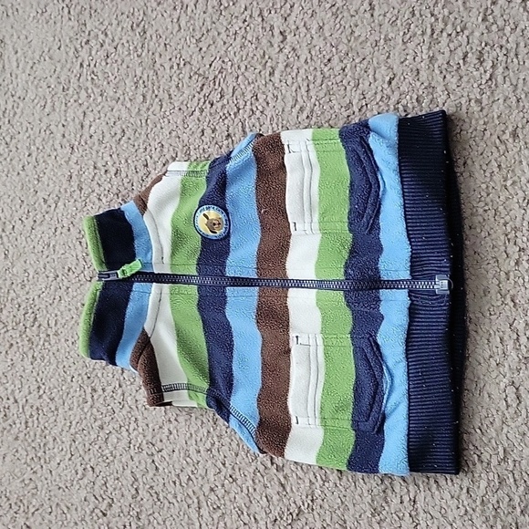Carter's Baby Boy's Full-Zip Fleece Vest - Picture 1 of 8